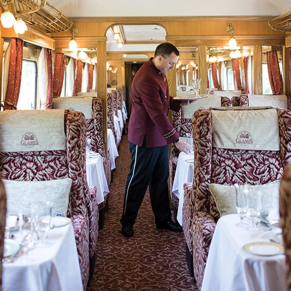 Christmas Train Journeys, Northern Belle Chistmas Lunch